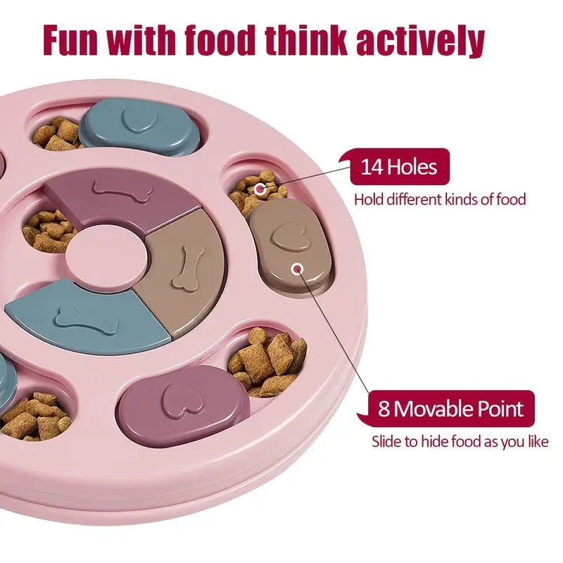 Interactive Puzzle Feeding Toy For Dogs