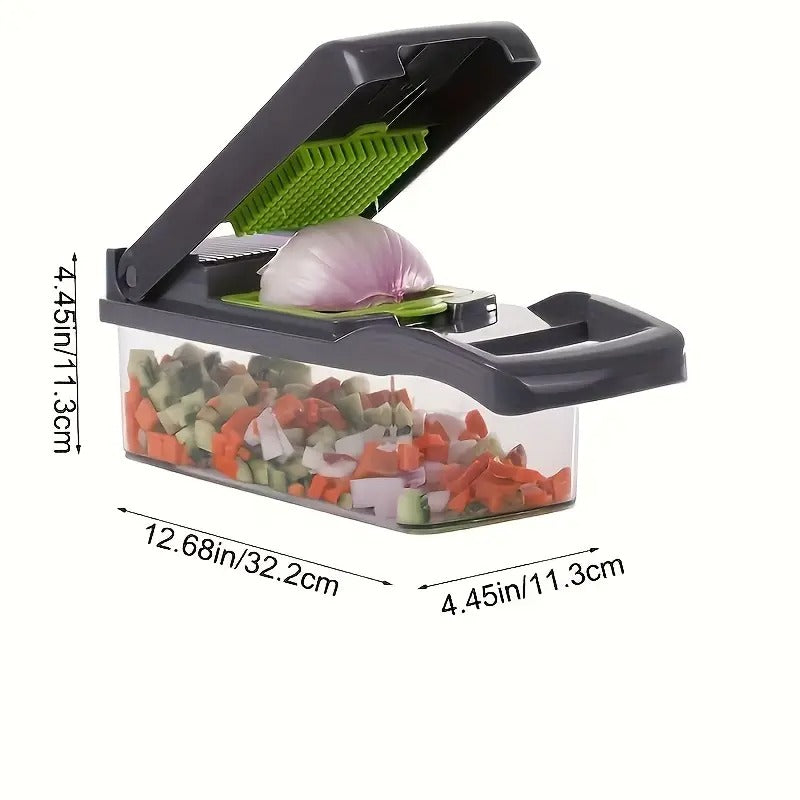 16-in-1 Manual Vegetable Chopper