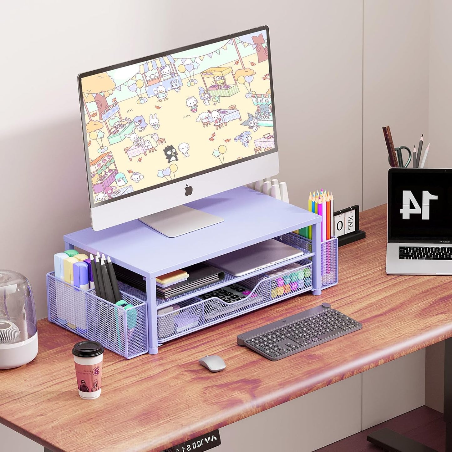Multi-Functional Monitor Stand