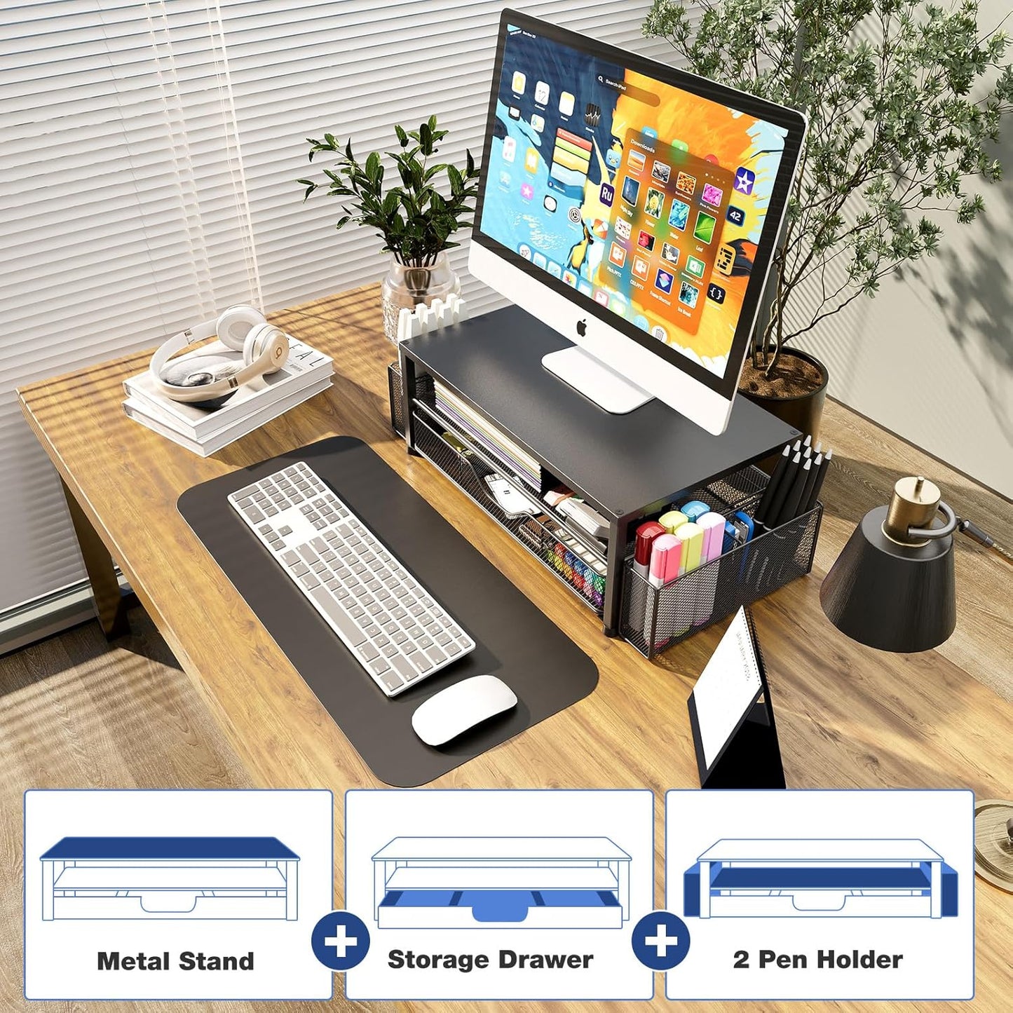 Multi-Functional Monitor Stand