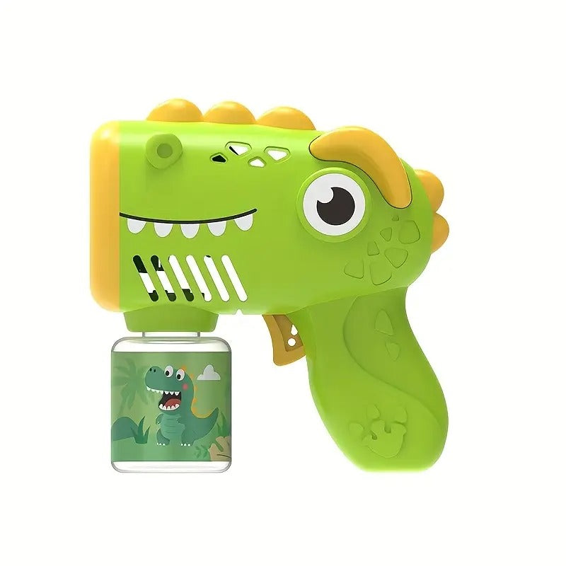Dinosaur Electric Bubble Gun