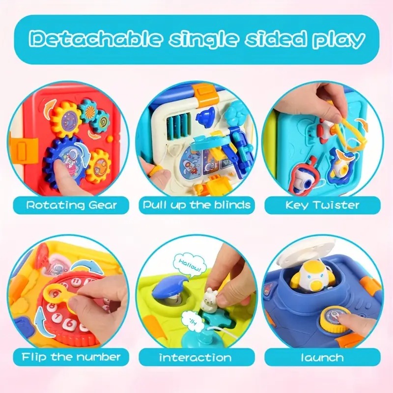 6-in-1 Early Learning Puzzle Cube