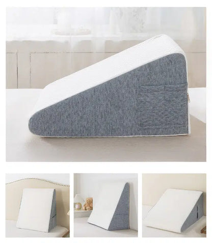 Coussin en coin surélevé pour lit