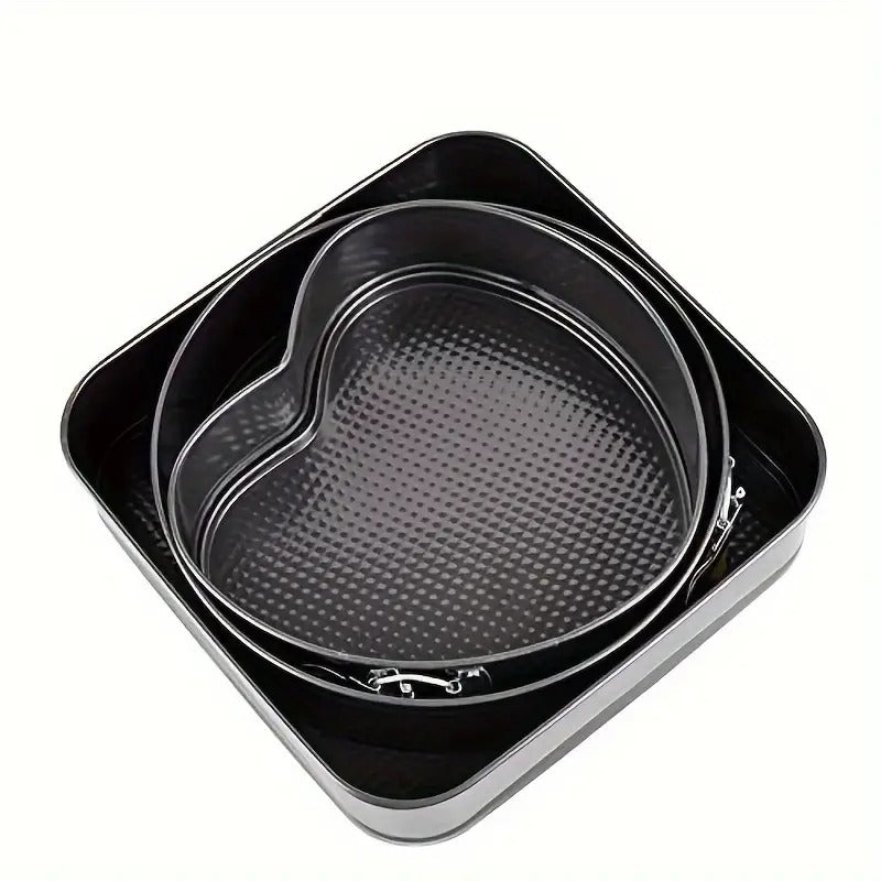 3 Styles Set Baking Tray Cake Mold