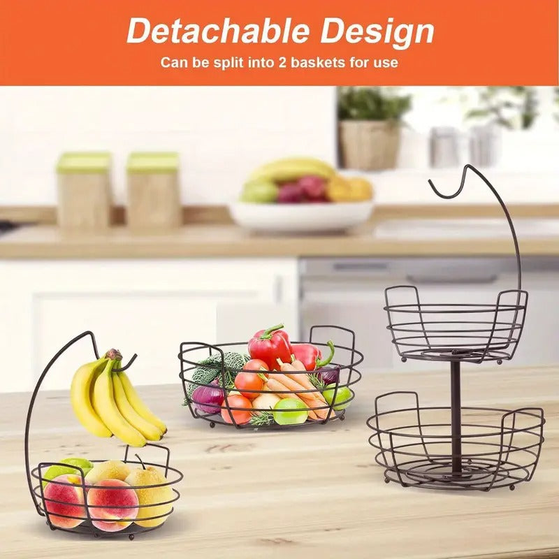 2 Tier Fruit Basket