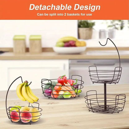 2 Tier Fruit Basket