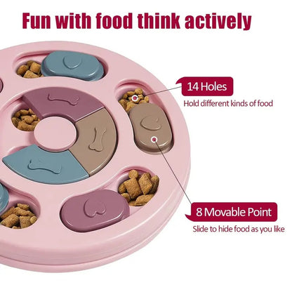Interactive Puzzle Feeding Toy For Dogs