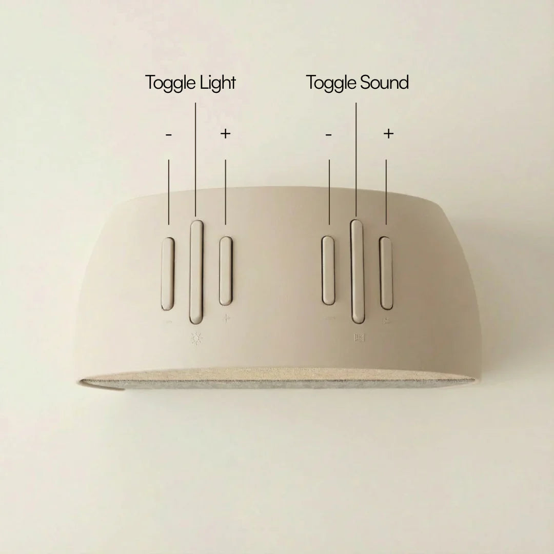 Serenity Bluetooth Cloth Wake Up Light Clock