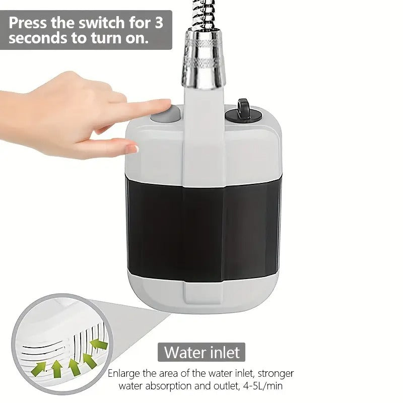Handheld Camp Shower Pump