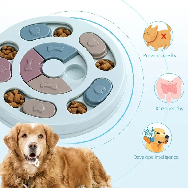 Interactive Puzzle Feeding Toy For Dogs