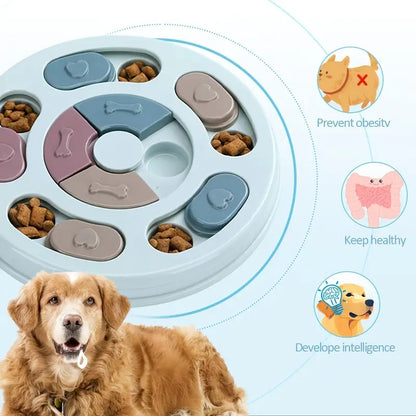 Interactive Puzzle Feeding Toy For Dogs