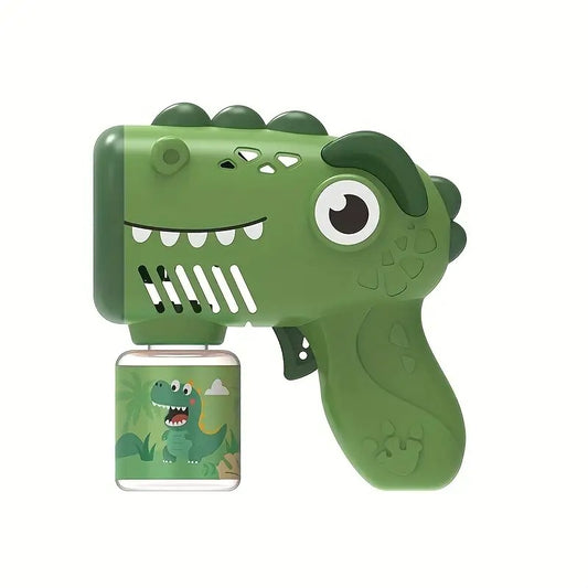 Dinosaur Electric Bubble Gun