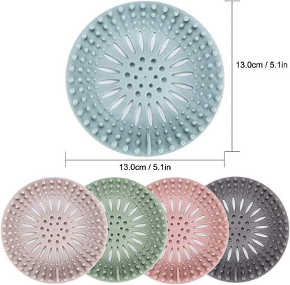5 Pcs Hair Catcher Shower Drain Covers