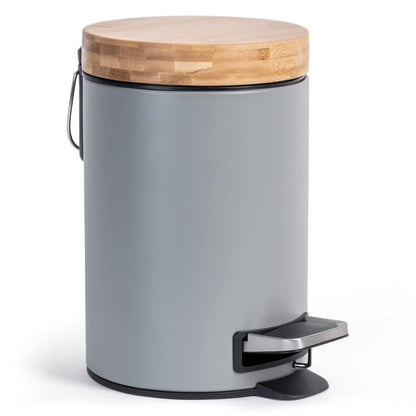 Bamboo Trash Bin