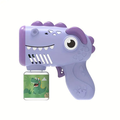 Dinosaur Electric Bubble Gun