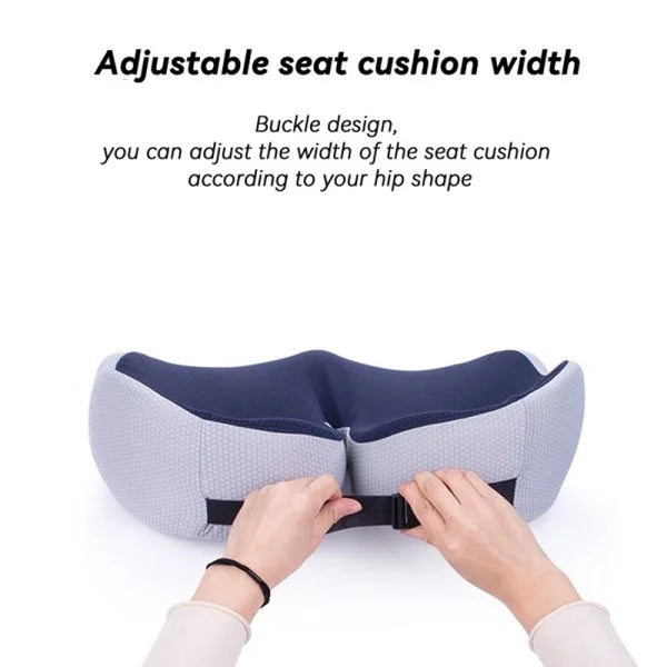 Le Coussin de Soulagement des Os Assis en Mousse à Mémoire Ajustable Premium