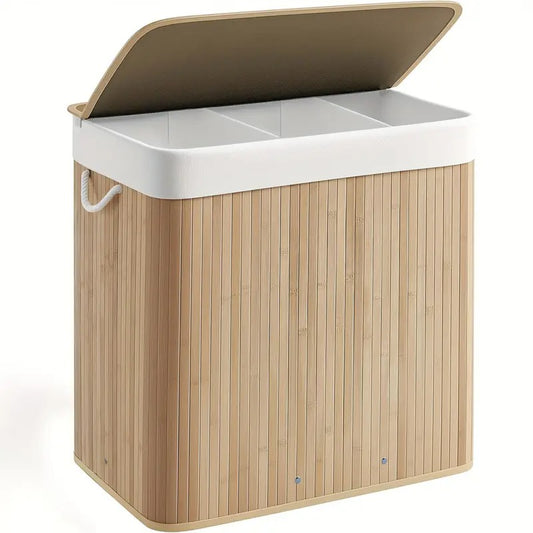 Modern Bamboo Hamper