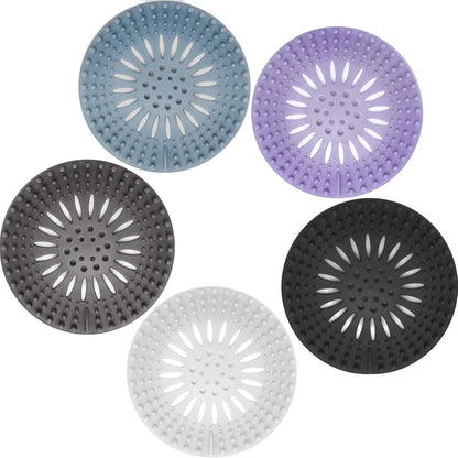 5 Pcs Hair Catcher Shower Drain Covers