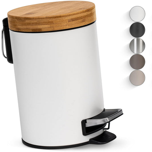 Bamboo Trash Bin