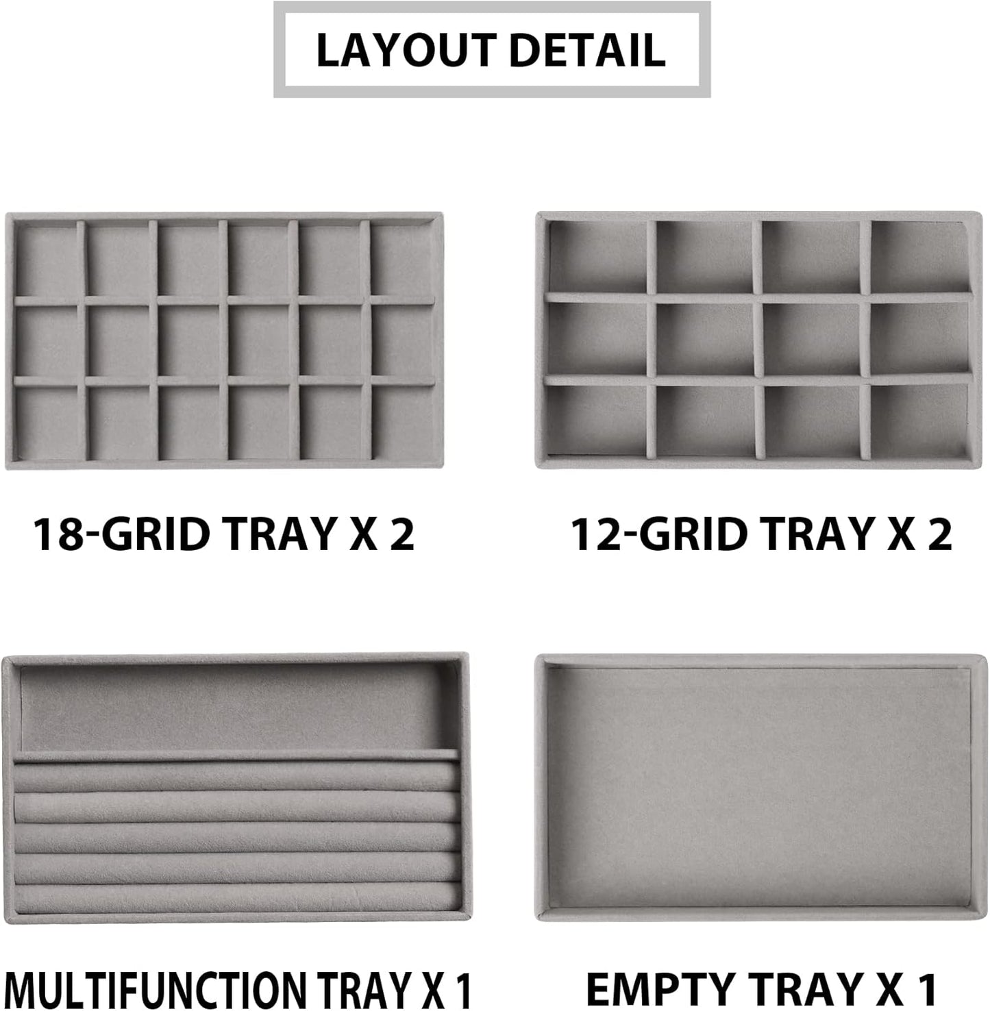 Jewellery Organiser Tray