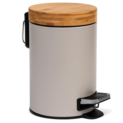 Bamboo Trash Bin