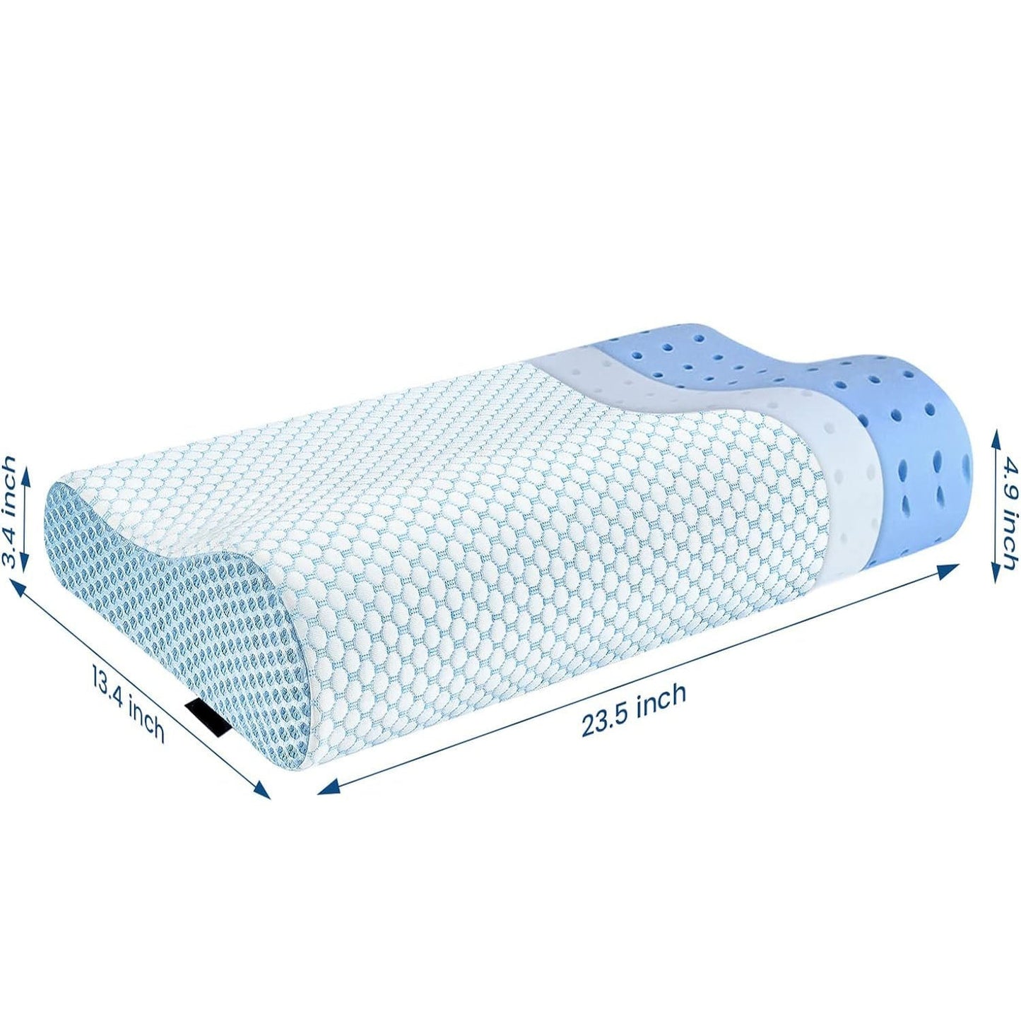 Oreiller cervical en mousse à mémoire de forme