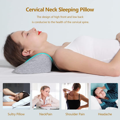 Oreiller de sommeil ergonomique avec massage