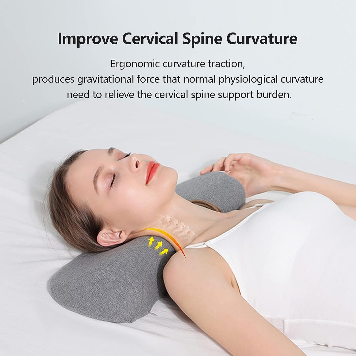 Oreiller de sommeil ergonomique avec massage
