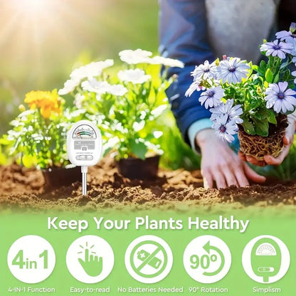4-in-1 Soil Tester for Plants