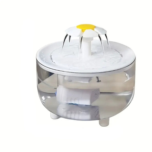 Fountain Flower Cat Drinking Machine