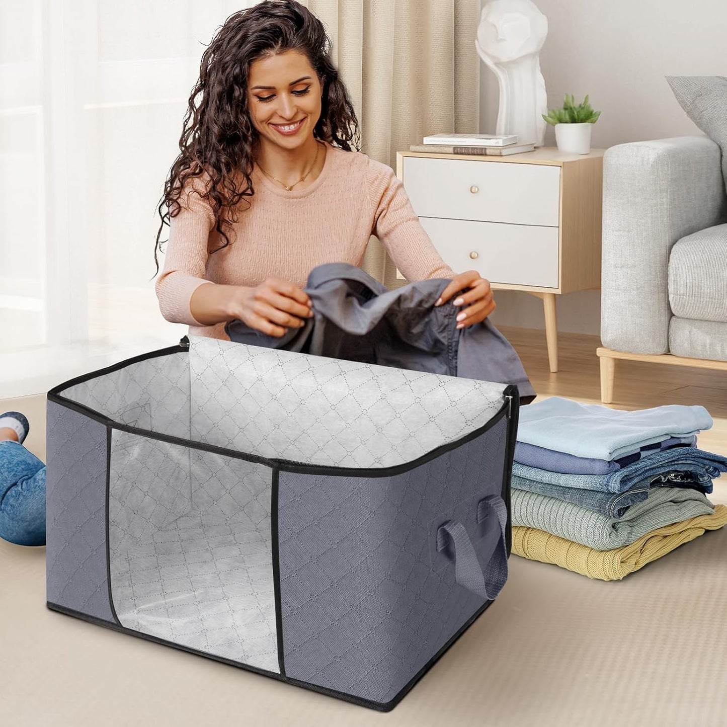 6 Pack Clothes Storage