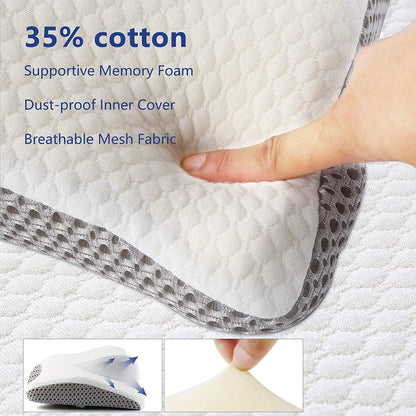 Oreiller de sommeil en mousse à mémoire de forme confortable