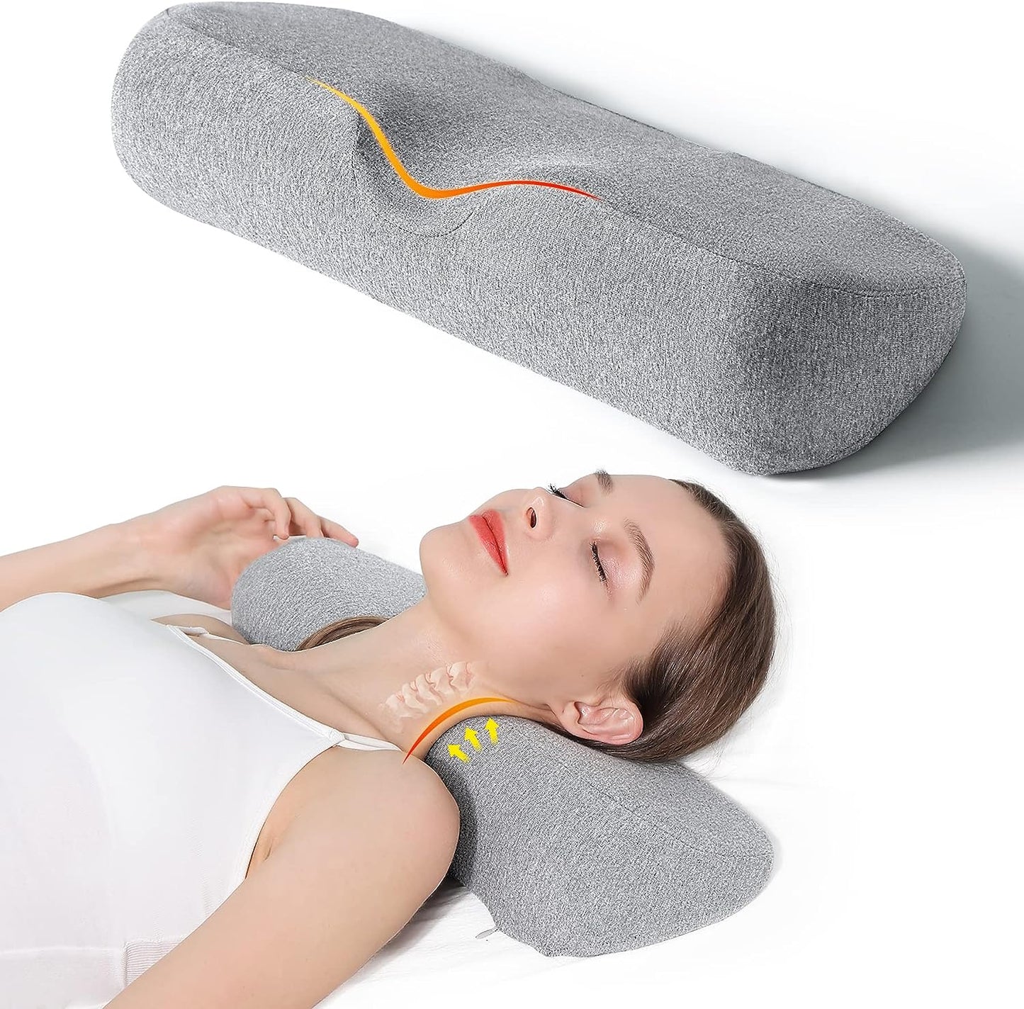 Oreiller de sommeil ergonomique avec massage