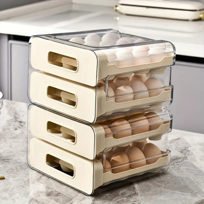 Egg Storage Box with Drawer