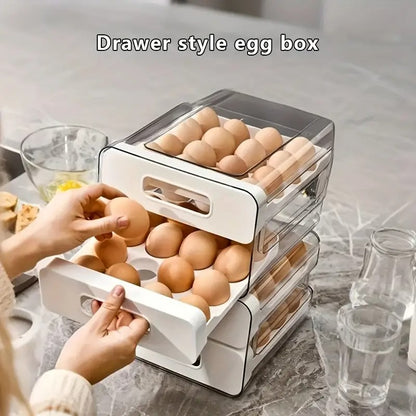 Egg Storage Box with Drawer