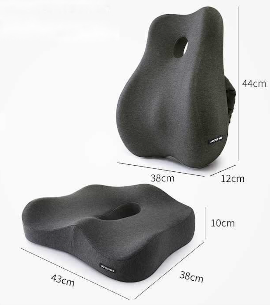 Support de siège de chaise de bureau et oreiller pour la taille