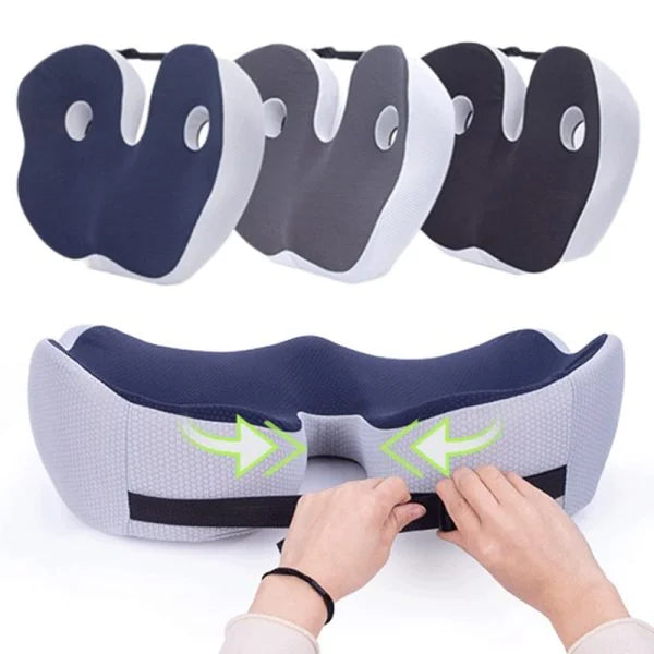 Le Coussin de Soulagement des Os Assis en Mousse à Mémoire Ajustable Premium