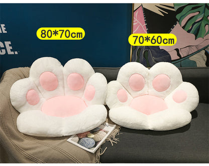 Coussin Doux en Forme de Patte de Chat