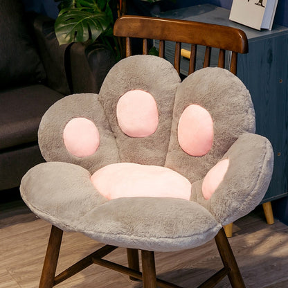 Coussin Doux en Forme de Patte de Chat