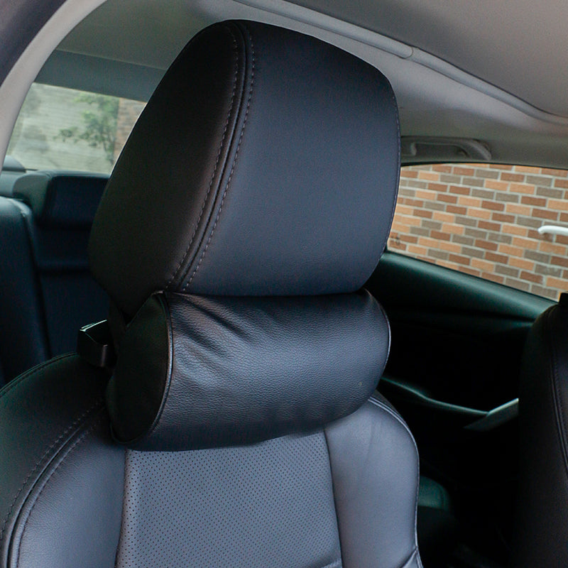 Support de tête automatique pour voyage en voiture