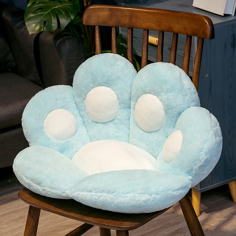 Coussin Doux en Forme de Patte de Chat