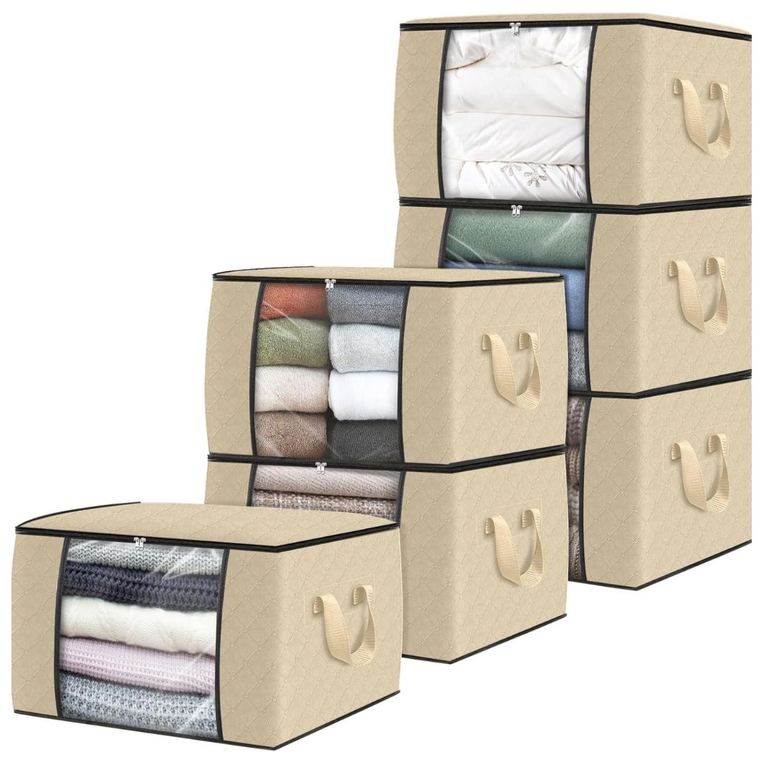 6 Pack Clothes Storage