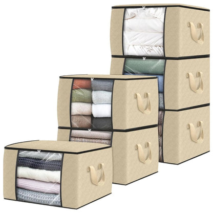6 Pack Clothes Storage