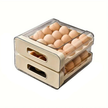 Egg Storage Box with Drawer