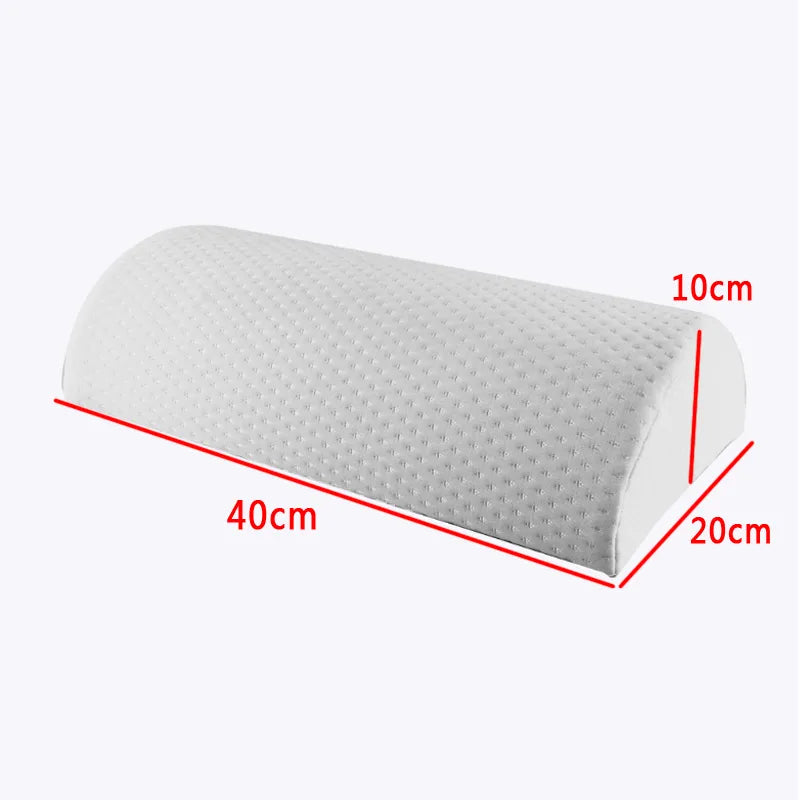 Coussin Demi-Lune sous les Jambes