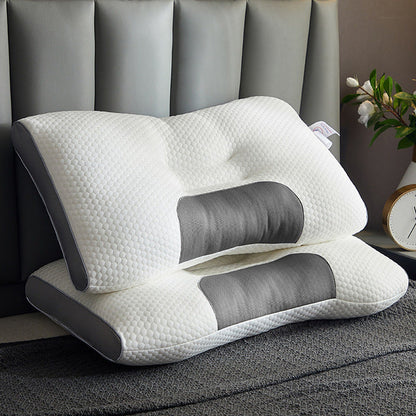 Oreiller cervical pour les dormeurs sur le dos et sur le côté