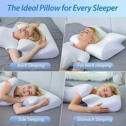 Oreiller de sommeil en mousse à mémoire de forme confortable