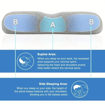 Oreiller de sommeil ergonomique avec massage