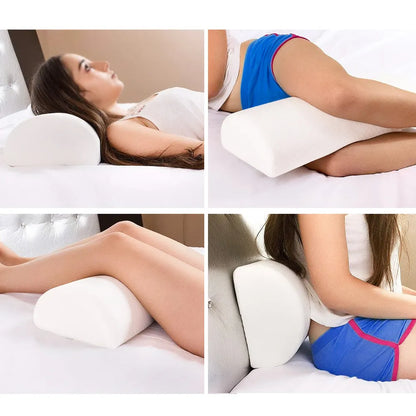 Coussin Demi-Lune sous les Jambes
