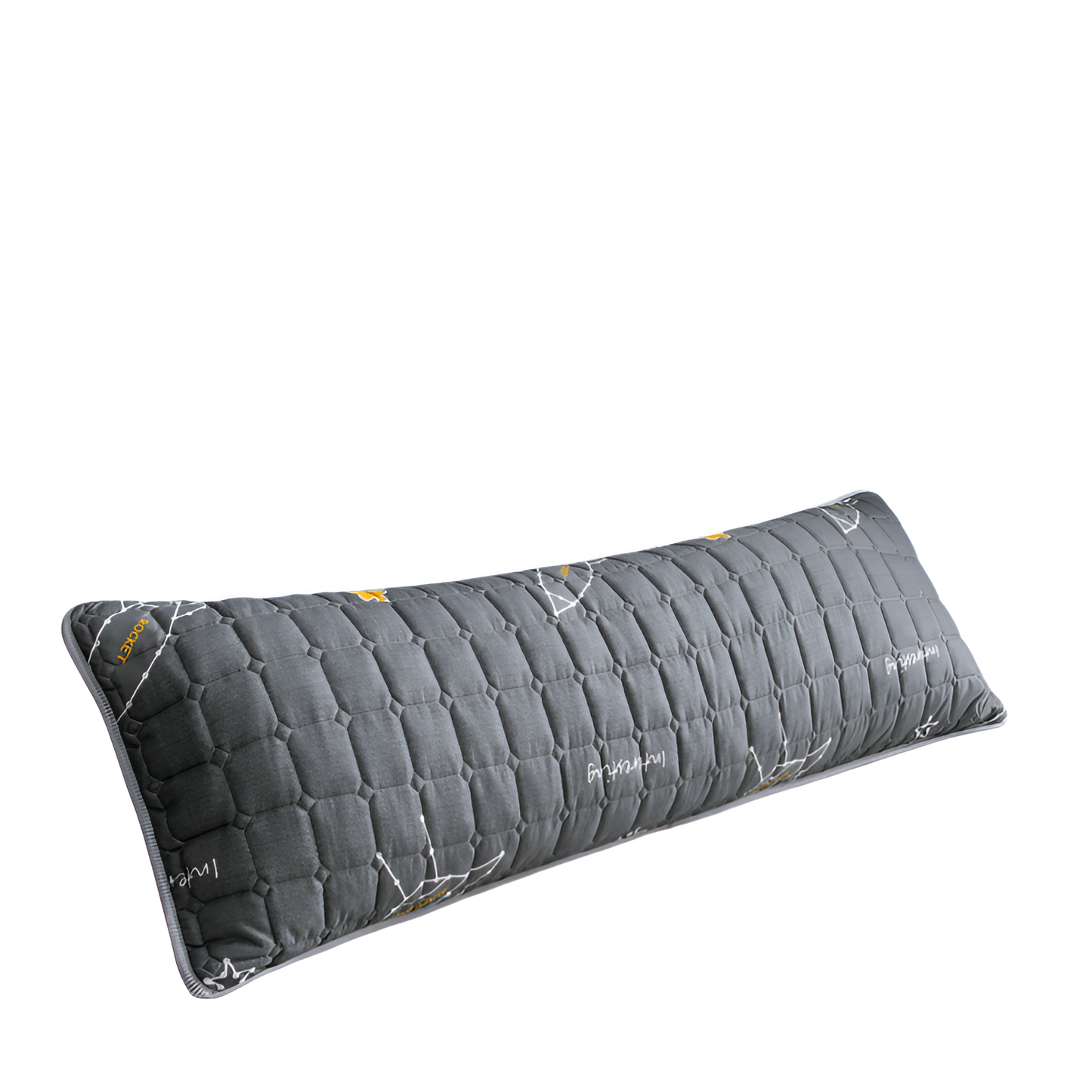 Housse de coussin longue pour lit double étanche